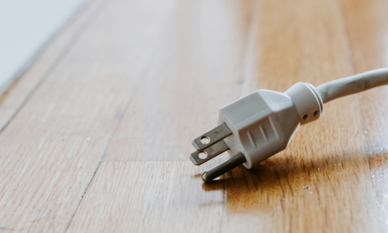 A photo by Kelly Sikkema of a plug not connected